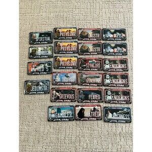 Star Wars™ TOPPS POWER PLATES Saga Common Chaser Variant Metal Plates.22